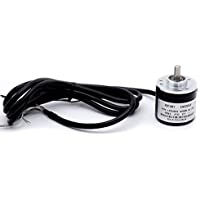 Wosonku Encoder 600P-R 5V-24V Incremental Rotary AB 2 Phase 6mm Shaft